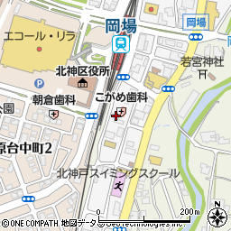ＥＣＣベストワン　岡場駅前校周辺の地図