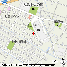 静岡県焼津市大島735-84周辺の地図