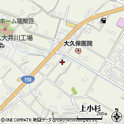 静岡県焼津市上小杉1075周辺の地図