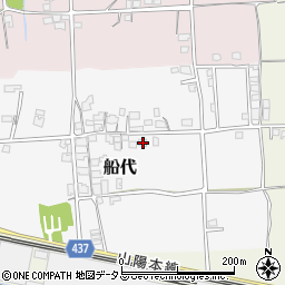 兵庫県揖保郡太子町船代184周辺の地図