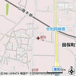 兵庫県たつの市揖保町東用388周辺の地図