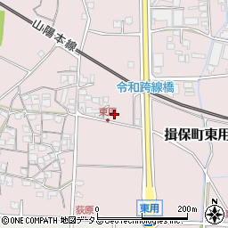 兵庫県たつの市揖保町東用981周辺の地図