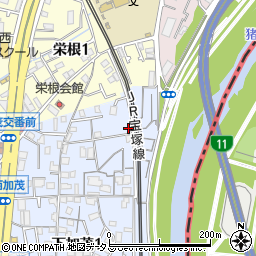 福井共同住宅周辺の地図