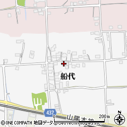 兵庫県揖保郡太子町船代177周辺の地図