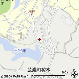 三重県津市芸濃町椋本5484-47周辺の地図