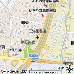 三洋堂書店周辺の地図