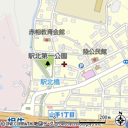 兵庫県相生市山手1丁目103周辺の地図