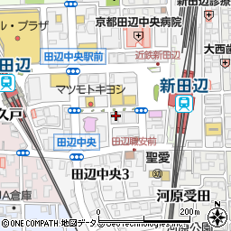 ハッケン酒場 京田辺店周辺の地図