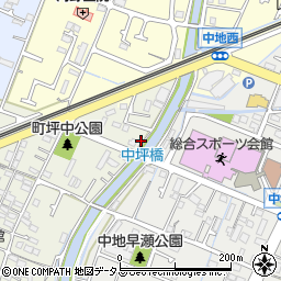兵庫県姫路市町坪6周辺の地図