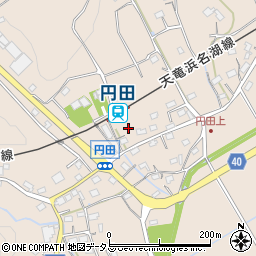 静岡県周智郡森町円田1069-6周辺の地図