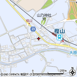 兵庫県小野市樫山町458周辺の地図