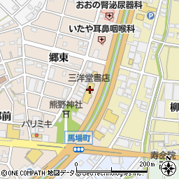 愛知県豊川市馬場町宮脇166周辺の地図