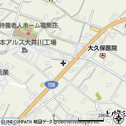 静岡県焼津市上小杉836周辺の地図