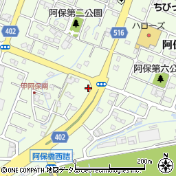 ローソン姫路阿保店周辺の地図
