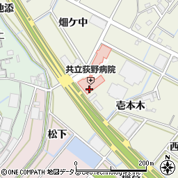 愛知県豊川市三上町雨谷口32周辺の地図