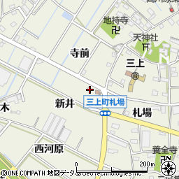 愛知県豊川市三上町新井56周辺の地図