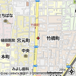 幸福の科学茨木支部周辺の地図