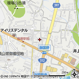 兵庫県姫路市御国野町国分寺527-1周辺の地図