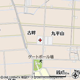愛知県西尾市一色町治明古畔32周辺の地図