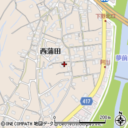 兵庫県姫路市広畑区西蒲田1168周辺の地図