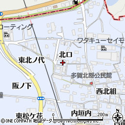 京都府綴喜郡井手町多賀北口30-13周辺の地図