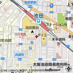 コインパーク満寿美町駐車場周辺の地図
