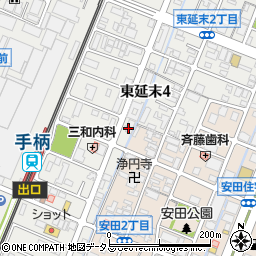 産経新聞　網干・大津勝原・広畑販売所周辺の地図