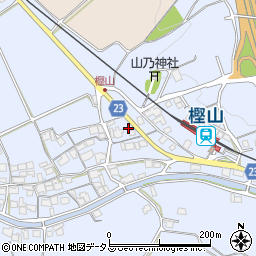 兵庫県小野市樫山町452周辺の地図