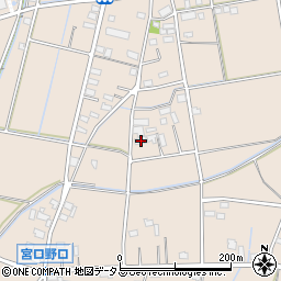静岡県浜松市浜名区宮口2880周辺の地図