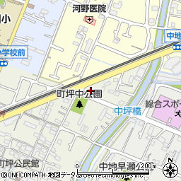 兵庫県姫路市町坪25-3周辺の地図