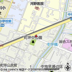 兵庫県姫路市町坪25周辺の地図