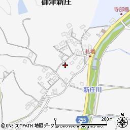 岡山県岡山市北区御津新庄1738周辺の地図