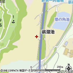 京奈和自動車道（京奈道路）周辺の地図