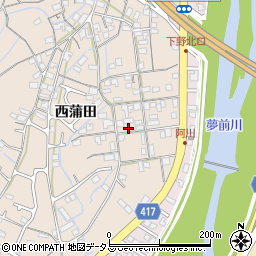 兵庫県姫路市広畑区西蒲田1053周辺の地図