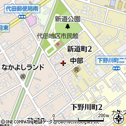 愛知県豊川市蔵子7丁目2周辺の地図