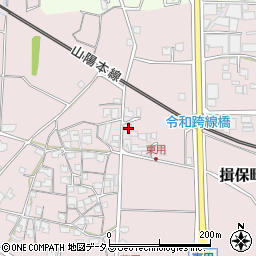兵庫県たつの市揖保町東用401周辺の地図