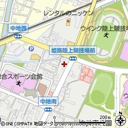 兵庫県姫路市中地365周辺の地図