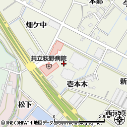愛知県豊川市三上町雨谷口周辺の地図