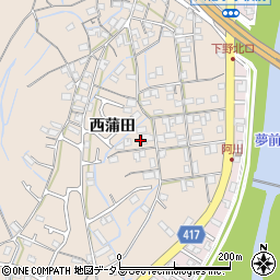 兵庫県姫路市広畑区西蒲田1160周辺の地図