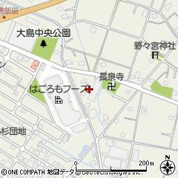 静岡県焼津市大島1075周辺の地図