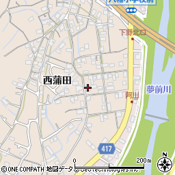 兵庫県姫路市広畑区西蒲田1158周辺の地図