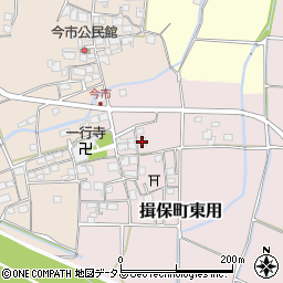兵庫県たつの市揖保町東用821周辺の地図