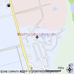 東山タウン﻿コミュニティセンター周辺の地図