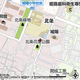 姫路市立公民館・集会所城陽公民館周辺の地図