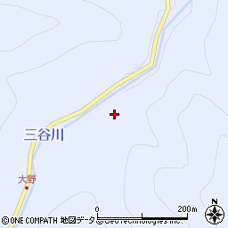 大野川周辺の地図