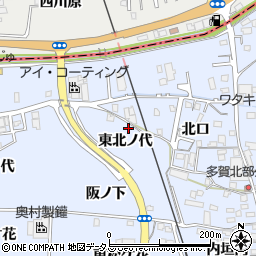 京都府綴喜郡井手町多賀東北ノ代22周辺の地図