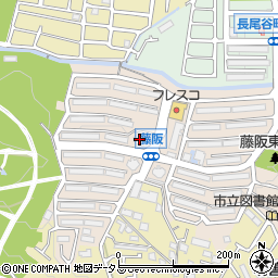 藤阪ハイツＡ９棟周辺の地図