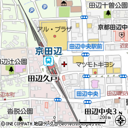 京進スクール・ワン京田辺教室−個別指導周辺の地図