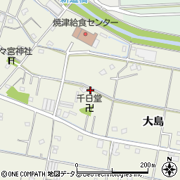 静岡県焼津市大島1298周辺の地図