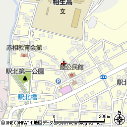 兵庫県相生市山手1丁目60周辺の地図